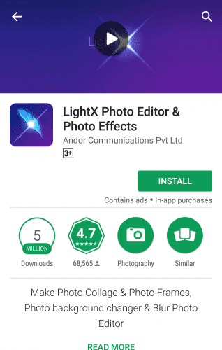 LightX Photo Editor & Photo Effects
